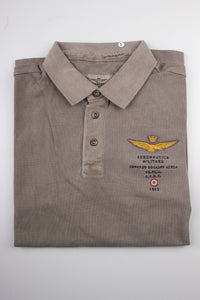 Aeronautica Militare Herren Poloshirt | 10052 Langarm Poloshirt