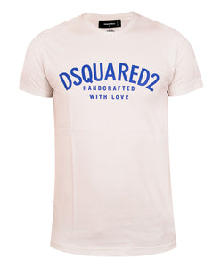 Dsquared2 Herren T-Shirt | Frontprint & Stretchmateria | Handcrafted with love C82FP07588