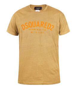 Dsquared2 Herren T-Shirt | Frontprint & Stretchmateria | Handcrafted with love C82FP07588